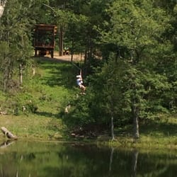 Sunnyhill Camp - Zipline over lake