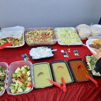 The Taco Guy Catering - Salsas, toppings, rice, beans, guacamole, etc - Caterers Near Me - Pasadena, California The Taco Guy Catering - Salsas, toppings, rice, beans, guacamole, etc - Caterers Near Me - Pasadena, California