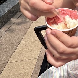 Strawberry and Lemon Gelato Strawberry and Lemon Gelato