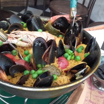 Sol Café - Paella marinella - Spanish Near Me - Lyon, 69