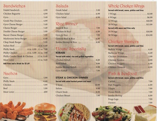 Menu photo 1 Olympia Cafe Saint Paul, MN