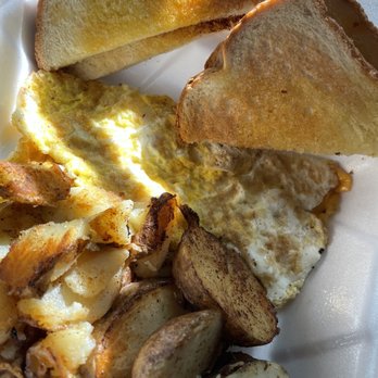 Burger Shoppe - Cheese Omelette with home Fries - Burgers Near Me - Phoenix, Arizona