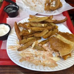 European Republic - Sliders and fries