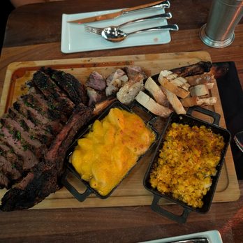 The Crunkleton - Tomahawk steak with Mac& cheese and street corn 5 - Cocktail Bars Near Me - Raleigh, North Carolina The Crunkleton - Tomahawk steak with Mac& cheese and street corn 5 - Cocktail Bars Near Me - Raleigh, North Carolina