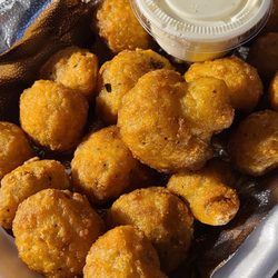 Hill Road Grille - Fried mushrooms with ranch