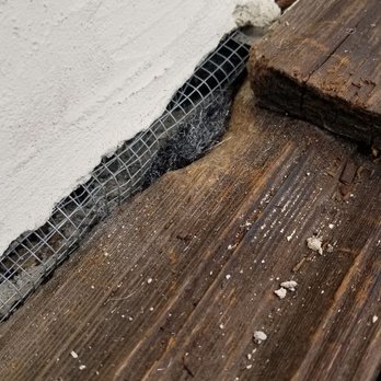 Hydrex Pest Control - This is a roof rat entry point found and sealed up after rats were eradicated. No more nights interrupted by scratching and chewing. - Pest Control Near Me - San Jose, California