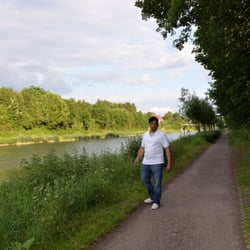 Spaziergang am Kanal