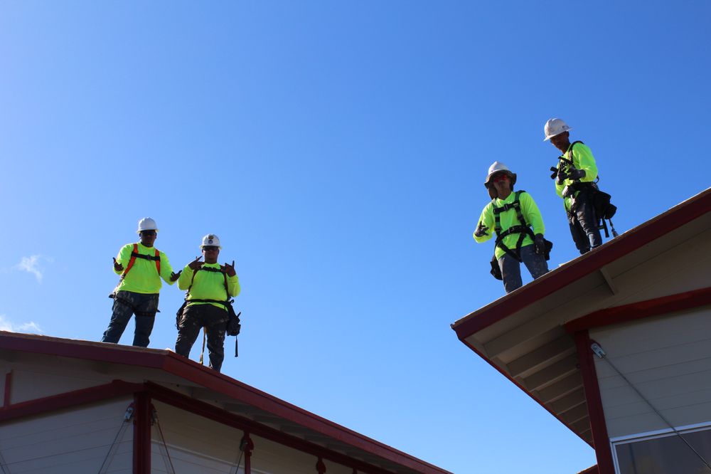 Slide of Action Roofing Hawaii