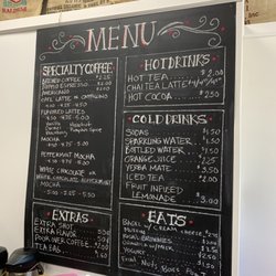 Confluence Coffee House - Menu