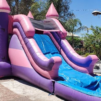 Macias Jumpers - Big Combo Pink and purple 15x35 - Party Equipment Rentals Near Me Macias Jumpers - Big Combo Pink and purple 15x35 - Party Equipment Rentals Near Me