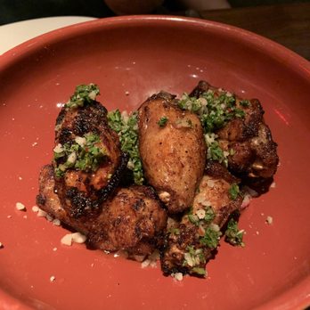 Doc B's Restaurant + Bar - Grilled wings with cilantro and garlic. WOW WOW WOW. - New American Near Me - Austin, Texas Doc B's Restaurant + Bar - Grilled wings with cilantro and garlic. WOW WOW WOW. - New American Near Me - Austin, Texas