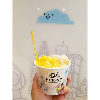 I CE NY - Mango sticky rice rolled ice cream! - Desserts Near Me - New York, New York