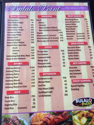 Menu photo 2 Diner's Bulalo Tagaytay City, CAV Menu photo 2 Diner's Bulalo Tagaytay City, CAV