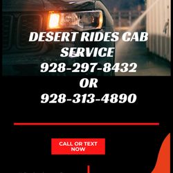 Desert Rides Cab Service - car service in Arizona that travels out of state as well