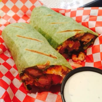 Just Wing It - Custom pesto wrap. - New American Near Me - Bakersfield, California