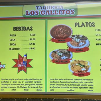 Taqueria Los Gallitos - Menu - Mexican Near Me - Denver, Colorado Taqueria Los Gallitos - Menu - Mexican Near Me - Denver, Colorado