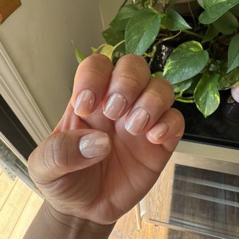 Nails By Naly - Beautiful short nails by Naly! They are beautiful and straight. Love my nails and can't wait to go back! - Nail Salons Near Me - Blaine, Minnesota