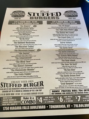 Menu photo 7 Rock Burger - Tonawanda Tonawanda, NY Menu photo 7 Rock Burger - Tonawanda Tonawanda, NY