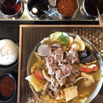 Tasty Pot - Lamb Hot Soup with rice and selection of sauces - $14.99 - Taiwanese Near Me - Newark, California Tasty Pot - Lamb Hot Soup with rice and selection of sauces - $14.99 - Taiwanese Near Me - Newark, California