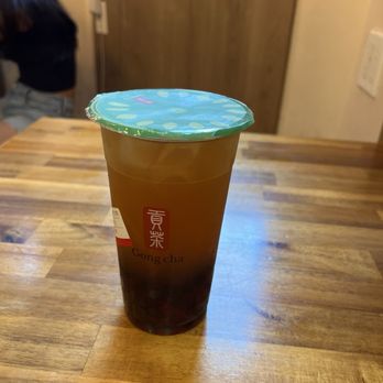 Gong Cha - Strawberry Green Tea - Bubble Tea Near Me - Boston, Massachusetts