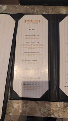 Menu photo 1 Mozen Asian Kitchen Cabazon, CA
