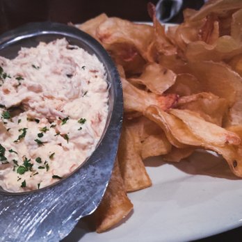 Crystal Beer Parlor - Chips and crab dip - super good and on gluten free menu - Southern Near Me - Savannah, Georgia Crystal Beer Parlor - Chips and crab dip - super good and on gluten free menu - Southern Near Me - Savannah, Georgia