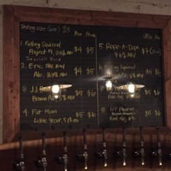 Strong Rope Brewery - Draft list opening night (12/17/15)