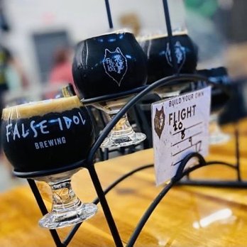 False Idol Brewing - Yummy flight! - Breweries Near Me - North Richland Hills, Texas