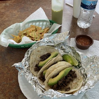 Ruby's Taqueria - a plate of tacos and chips - Mexican Near Me - Houston, Texas Ruby's Taqueria - a plate of tacos and chips - Mexican Near Me - Houston, Texas