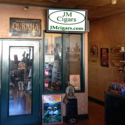 JM Cigars - Entrance to our walk in humidor