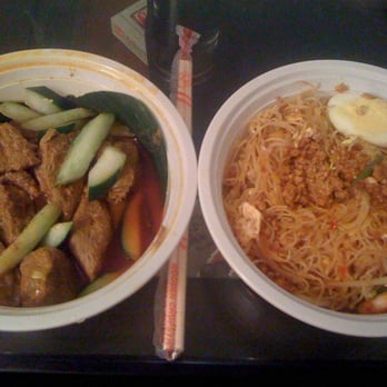 Banana Leaf - Mee Siam and lemongrass & Ginger beef! - Malaysian Near Me - Philadelphia, Pennsylvania