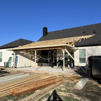 Rawhide Ranch - Construction of our new patio extension - General Contractors Near Me - Ennis, Texas Rawhide Ranch - Construction of our new patio extension - General Contractors Near Me - Ennis, Texas