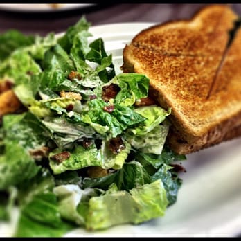Fifty's Diner - Toasted BLT with Caesar salad. - American Near Me - North Bay, Ontario