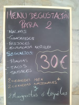Menu photo 2 La Venganza de Malinche Valencia, V