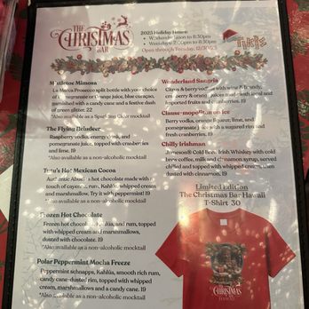 The Christmas Bar - Pop-Up Restaurants Near Me - Honolulu, Hawaii The Christmas Bar - Pop-Up Restaurants Near Me - Honolulu, Hawaii