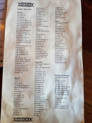 Menu photo 6 Mezcal Denver, CO Menu photo 6 Mezcal Denver, CO