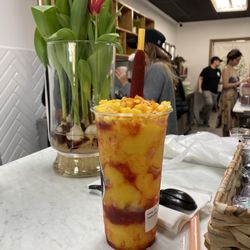 Exotic Mangonada.   Dee-lish-us!