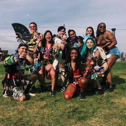 Bass Canyon - Kandi Friends!