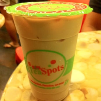 Tea Spots - The milk tea with half sugar is really good! - Shaved Ice Near Me - Pasadena, California Tea Spots - The milk tea with half sugar is really good! - Shaved Ice Near Me - Pasadena, California