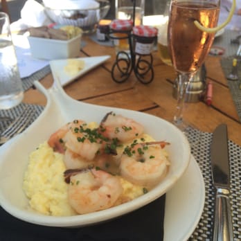 The Terrace - Shrimp and grits with a kir royale! Yum! - New American Near Me - Pasadena, California The Terrace - Shrimp and grits with a kir royale! Yum! - New American Near Me - Pasadena, California