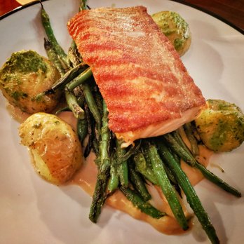 Shy Bird - Roasted Salmon - Cocktail Bars Near Me - Cambridge, Massachusetts
