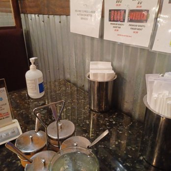 GOGI Korean BBQ - Sauces available on all tables. Plenty of napkins and straws. - Korean Near Me - Columbus, Ohio GOGI Korean BBQ - Sauces available on all tables. Plenty of napkins and straws. - Korean Near Me - Columbus, Ohio
