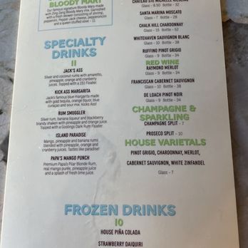 Caribbean Jack's - Menu - Caribbean Near Me - Daytona Beach, Florida