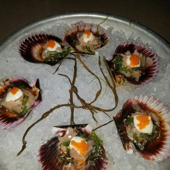 Bluewater Avalon - Sashimi sea scallops so wonderful - Seafood Near Me - Avalon, California