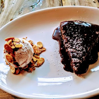 The Red Hen - Chocolate tart and ice cream, suggest with black coffee - Italian Near Me - Washington, DC, District of Columbia The Red Hen - Chocolate tart and ice cream, suggest with black coffee - Italian Near Me - Washington, DC, District of Columbia