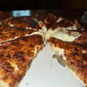 Bell Mell Pizza - 1/26/2025 Deluxe Pizza with extra cheese on top... one of the best we've had a Bell's in years!!! - Pizza Near Me - Port Clinton, Ohio