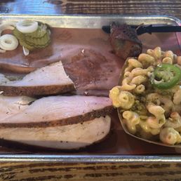 1/2lb turkey, popper and spicy Mac n Cheese 1/2lb turkey, popper and spicy Mac n Cheese