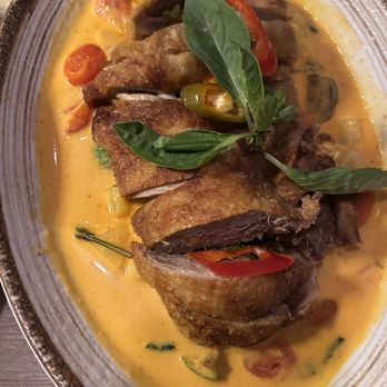 When In Bangkok - Pineapple Curry Duck - Thai Near Me - Flushing, New York When In Bangkok - Pineapple Curry Duck - Thai Near Me - Flushing, New York
