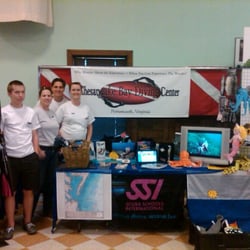Chesapeake Bay Diving Center - CBDC at a local trade show.