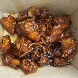 Gluten free orange chicken